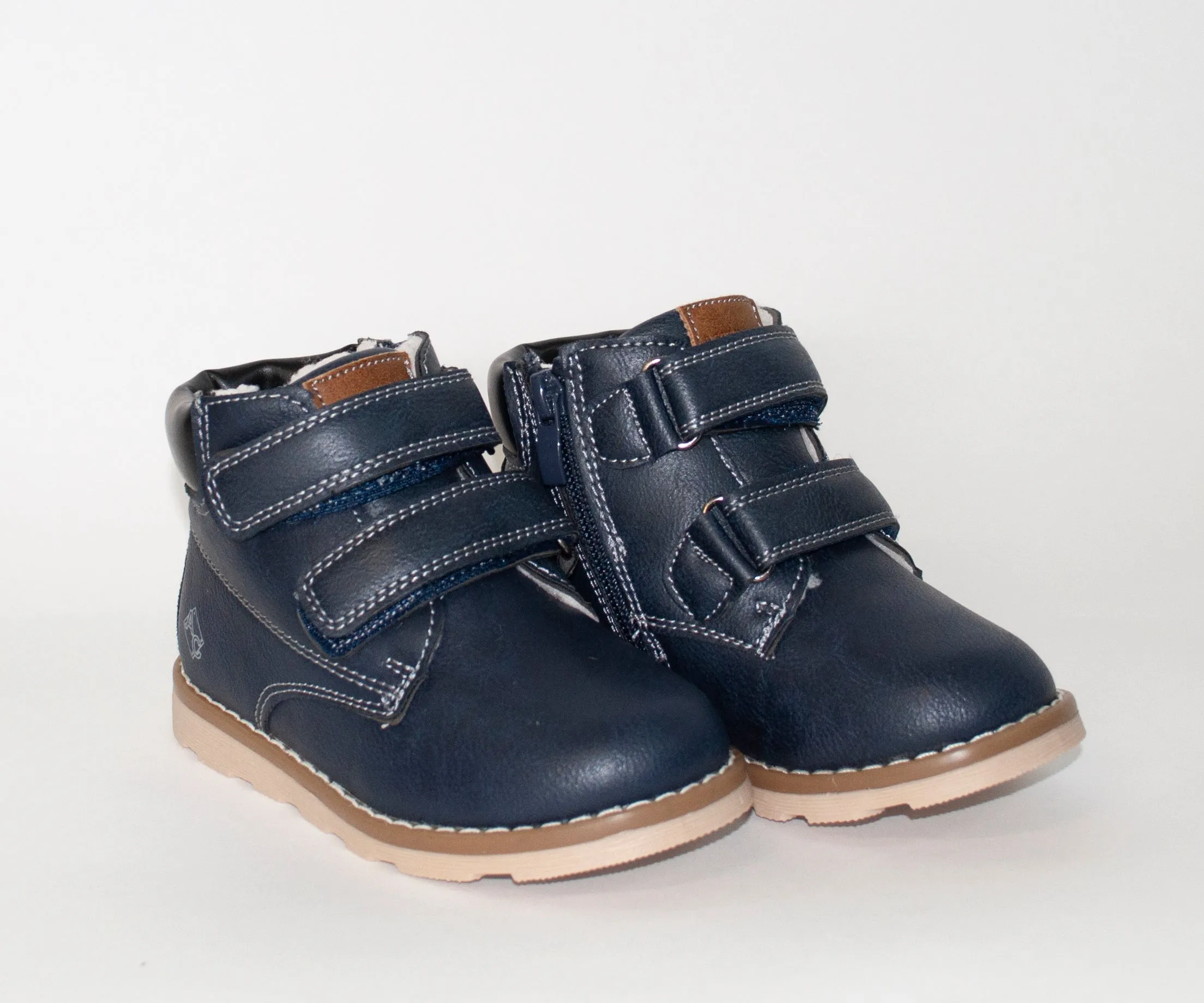 AC Boys' Navy Blue Insulated Boots | 903/21-DB