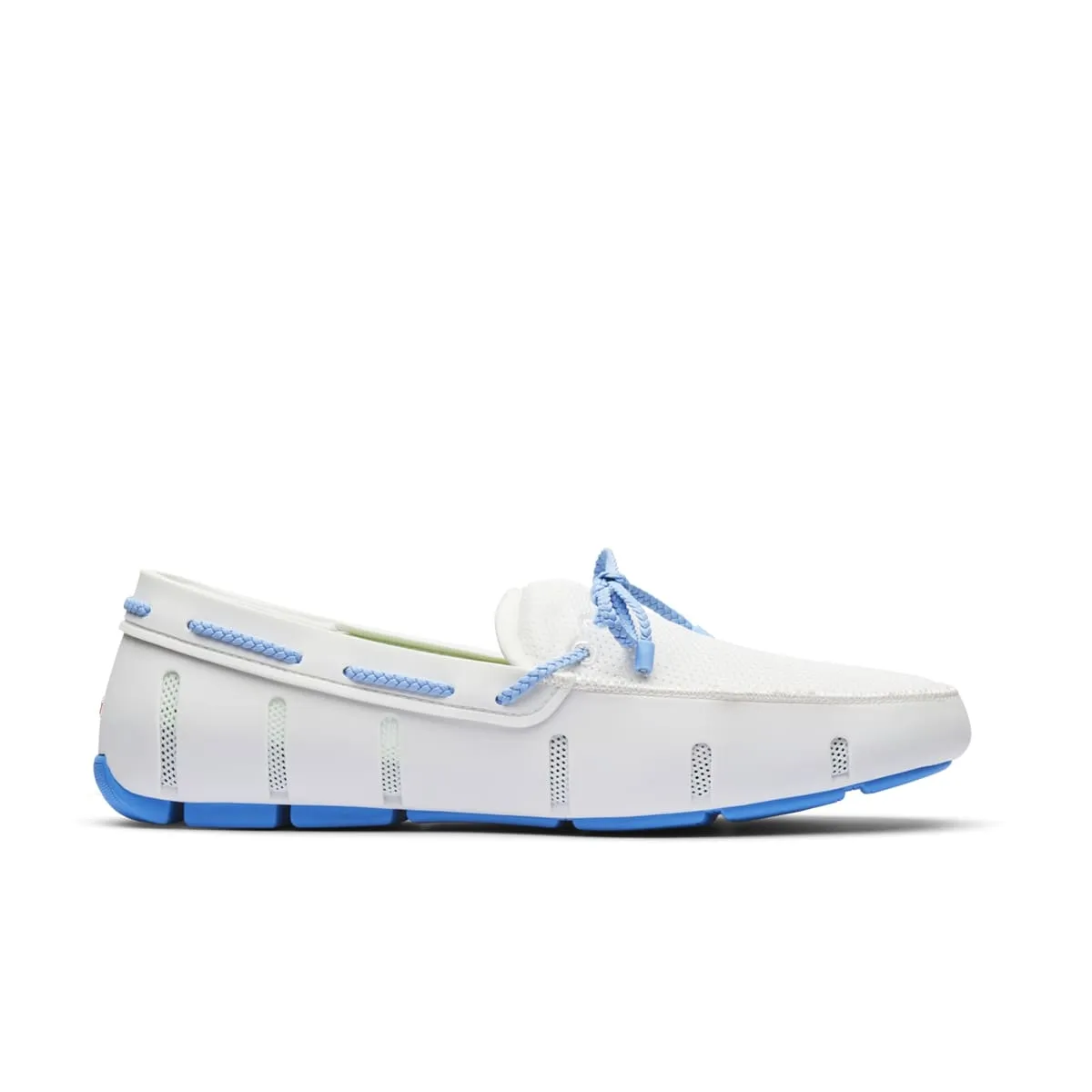 Braided Lace Loafer White - SWIMS