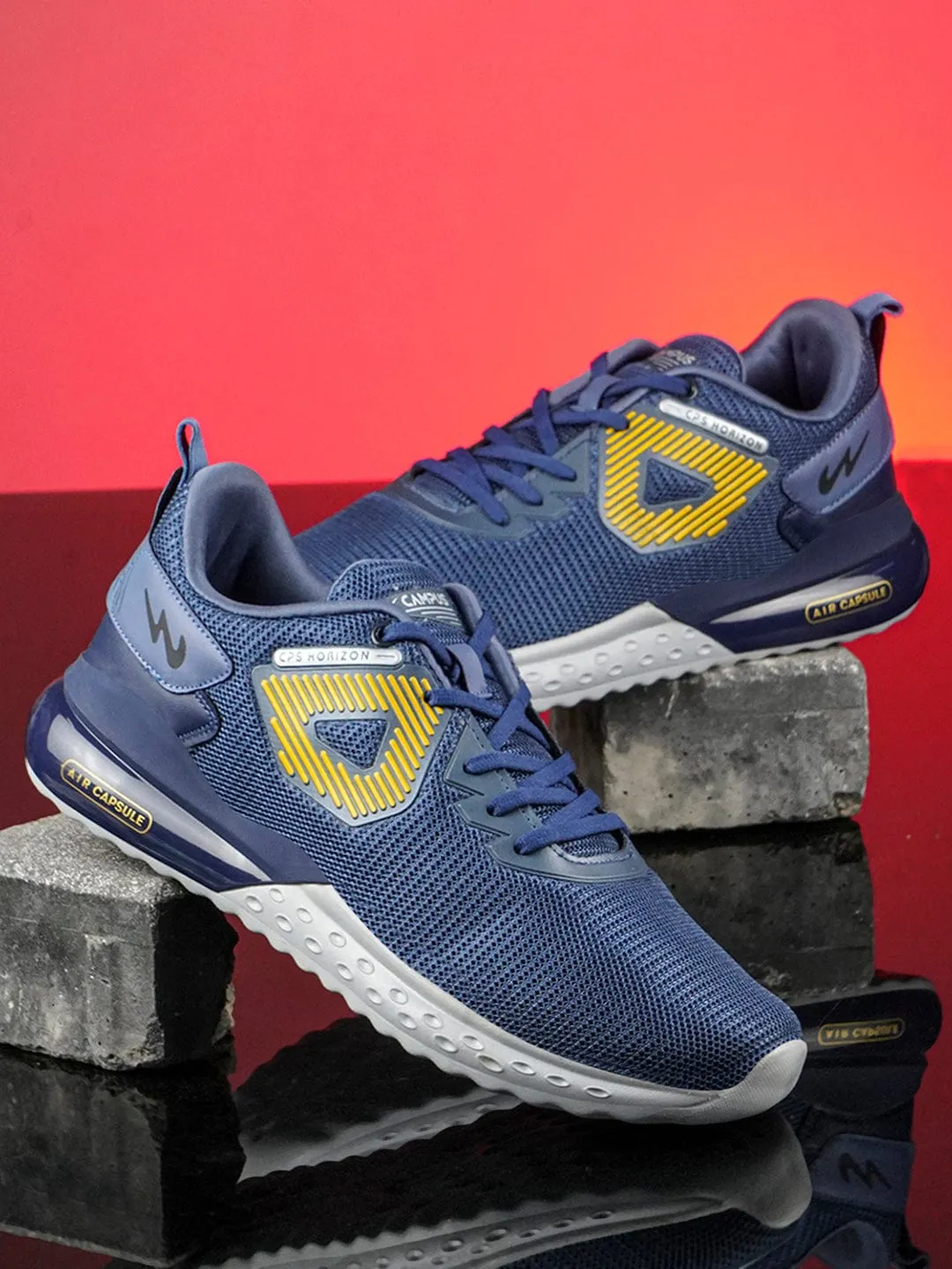DRIP Blue Men's Running Shoes