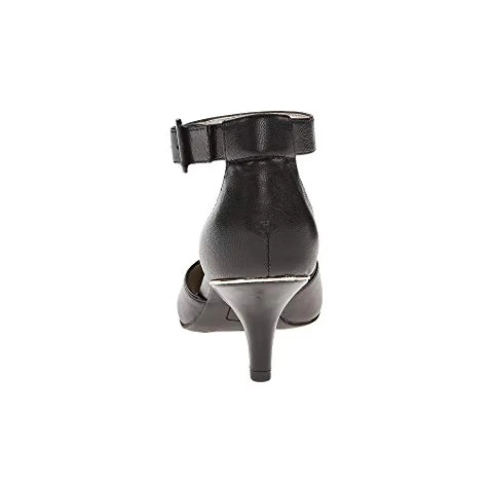 Fabulist Black Leather Anne Klein Pumps