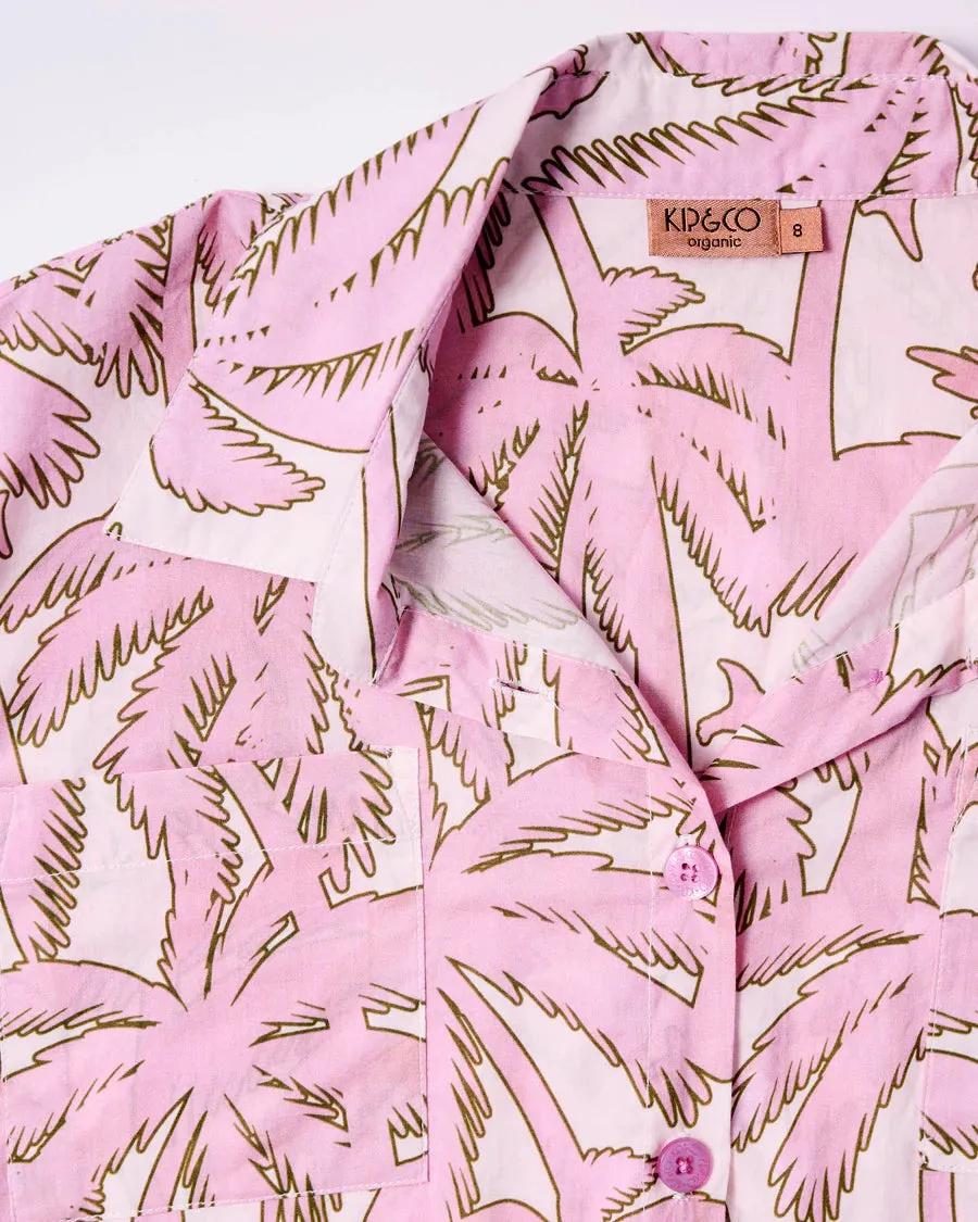 Kip & Co LADIES | Balmy Palmy Organic Cotton Pyjama Set
