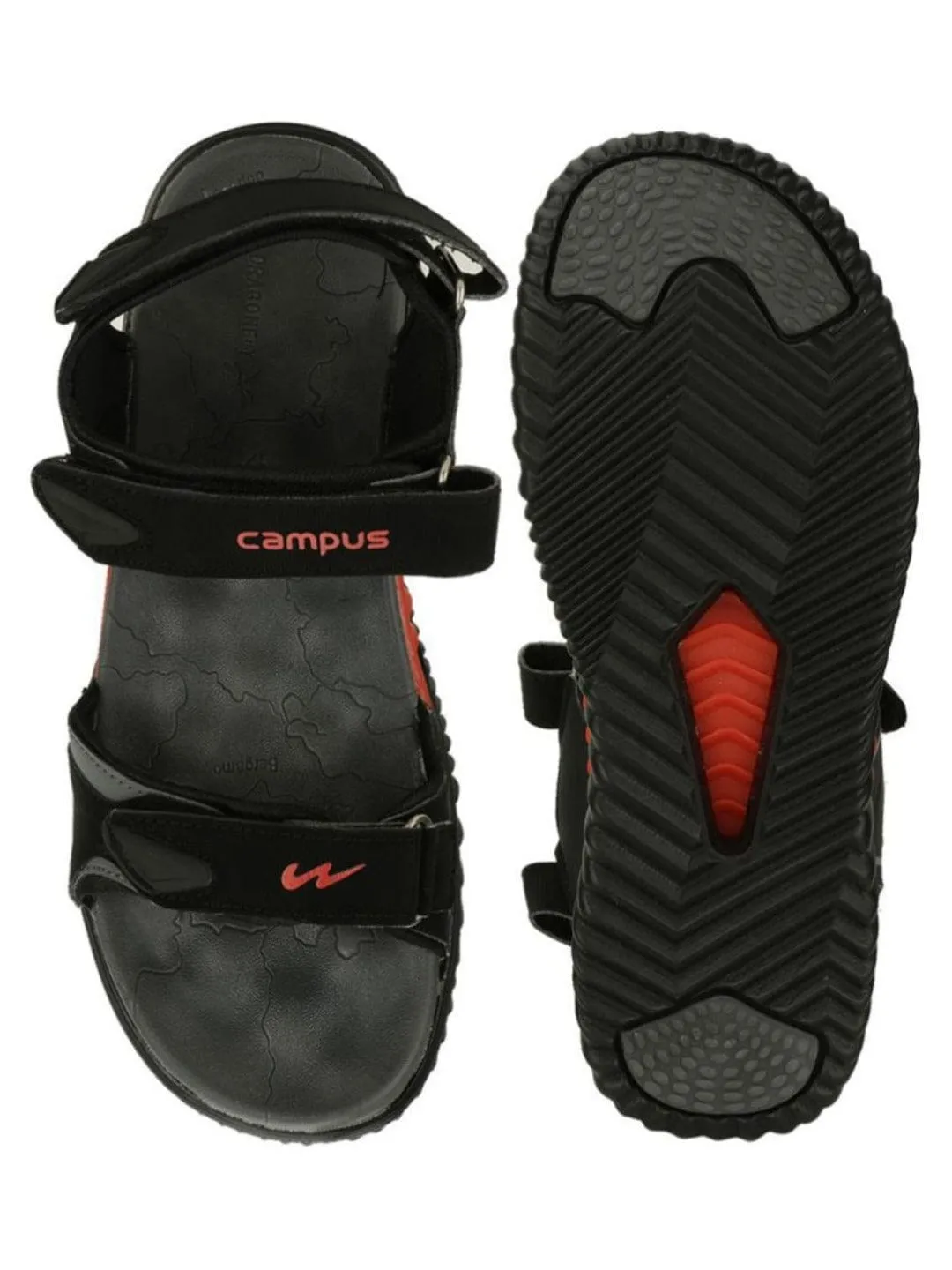 SD-PF023 Black Men's Sandals