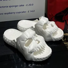 Skull Design Slippers
