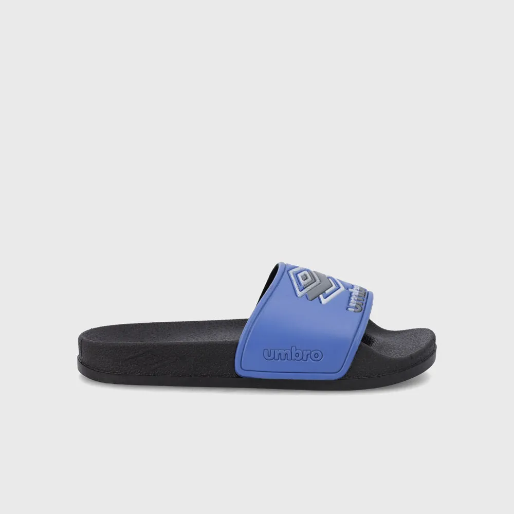 Umbro Mens Link Up Slide Blue/Black _ 182086 _ Blue